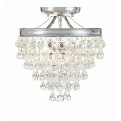 Calypso 13 Inch 3 Light Mini Chandelier By Crystorama -Light Bulbs Sales Store Crystorama 130 CH CEILING ALT2