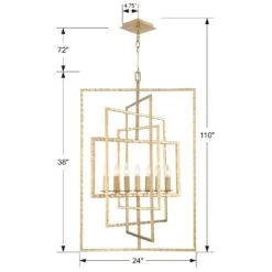Capri 24 Inch 7 Light Chandelier By Crystorama 16 Capri 24 Inch 7 Light Chandelier By Crystorama -Light Bulbs Sales Store Crystorama 339 GA 2