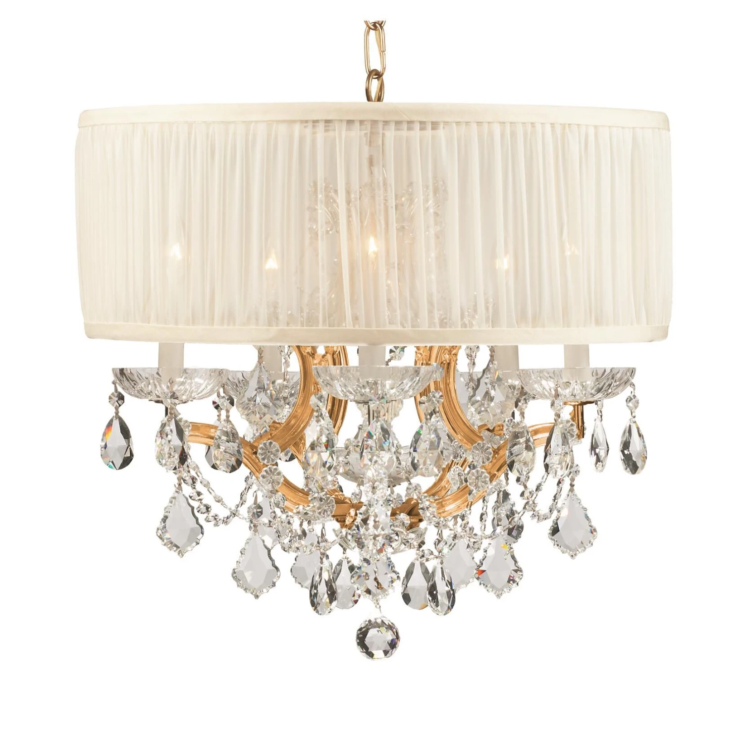 Brentwood 20 Inch 6 Light Mini Chandelier By Crystorama 18 Brentwood 20 Inch 6 Light Mini Chandelier By Crystorama - Image 16