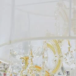 Brentwood 20 Inch 6 Light Mini Chandelier By Crystorama 22 Brentwood 20 Inch 6 Light Mini Chandelier By Crystorama -Light Bulbs Sales Store Crystorama 4415 GD SMW CLM 3