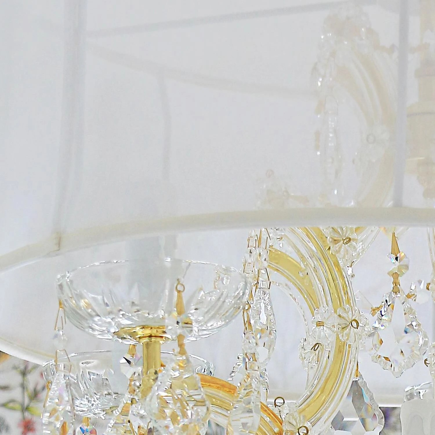 Brentwood 20 Inch 6 Light Mini Chandelier By Crystorama 7 Brentwood 20 Inch 6 Light Mini Chandelier By Crystorama - Image 5