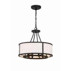 Bryant 18 Inch 4 Light Mini Chandelier By Crystorama