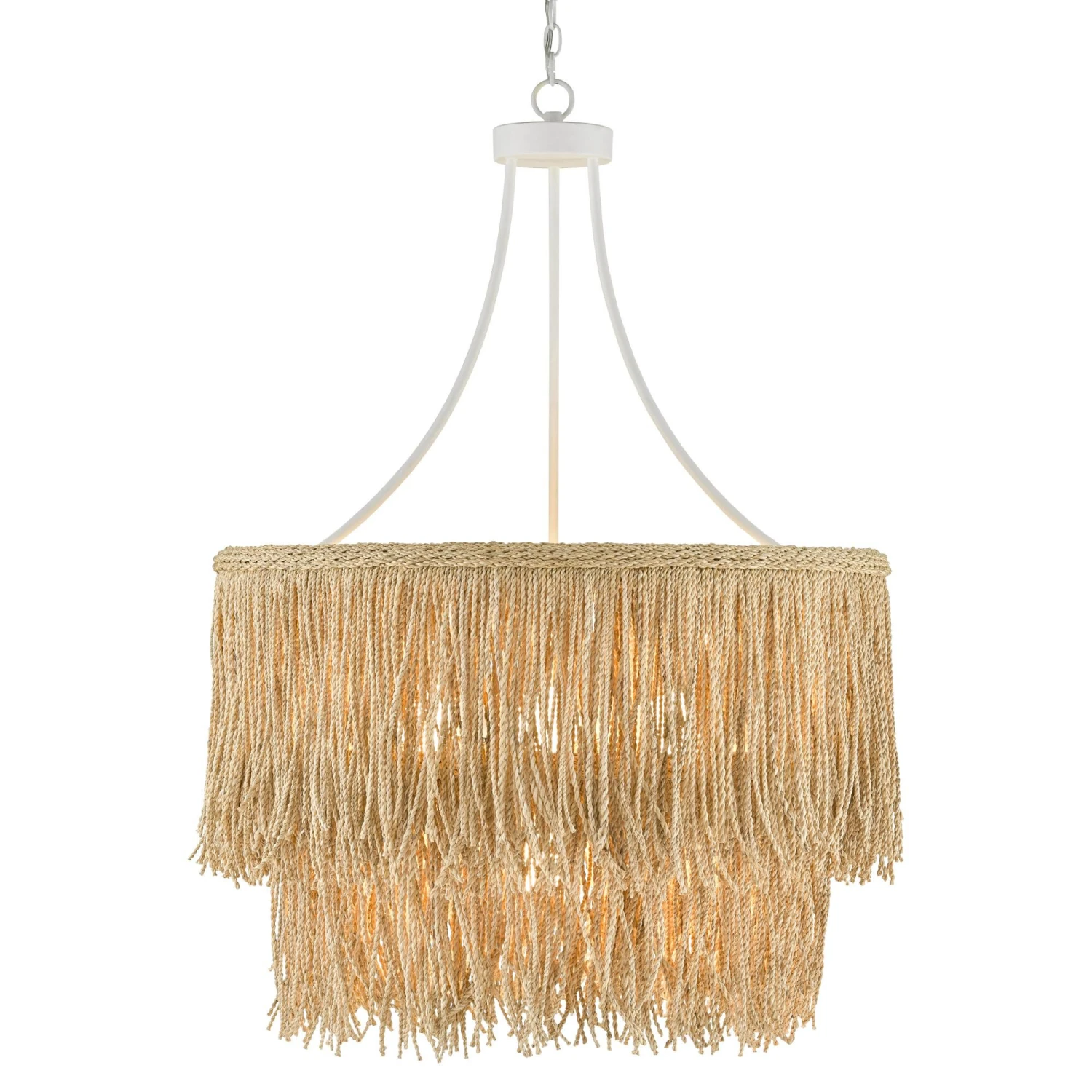 Samoa 4 Light Chandelier By Currey And Company 4 Samoa 4 Light Chandelier By Currey And Company - Image 2
