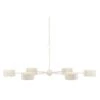 Monreale 54 Inch 6 Light LED Chandelier By Currey And Company