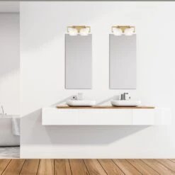 Cowen 16 Inch 2 Light Bath Vanity Light By Designers Fountain -Light Bulbs Sales Store Designers Fountain 94502 BG lifestyleA2