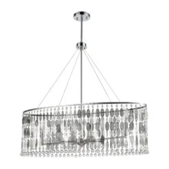 Chamelon 36 Inch 6 Light Linear Suspension Light By ELK Lighting