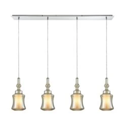 Alora 46 Inch 4 Light Linear Suspension Light By ELK Lighting