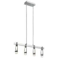 Ayse 32 Inch 4 Light LED Linear Suspension Light By Elan Lighting
