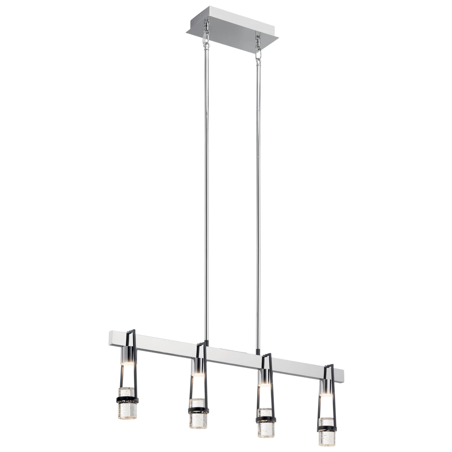 Ayse 32 Inch 4 Light LED Linear Suspension Light By Elan Lighting 3 Ayse 32 Inch 4 Light LED Linear Suspension Light By Elan Lighting