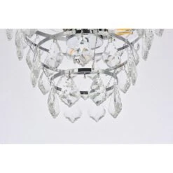 Ella 16 Inch 3 Light Flush Mount By Elegant Lighting -Light Bulbs Sales Store Elegant Lighting 1101F16C 4