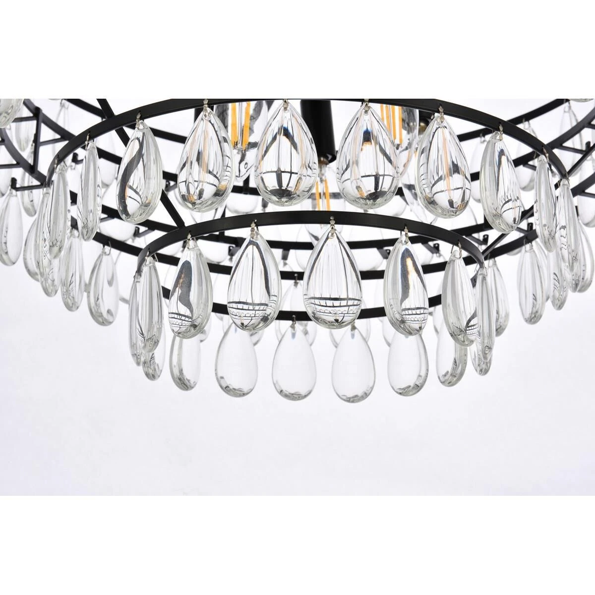 Mila 20 Inch 5 Light Mini Chandelier By Elegant Lighting 5 Mila 20 Inch 5 Light Mini Chandelier By Elegant Lighting - Image 3