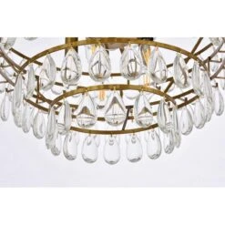Mila 20 Inch 5 Light Mini Chandelier By Elegant Lighting 40 Mila 20 Inch 5 Light Mini Chandelier By Elegant Lighting -Light Bulbs Sales Store Elegant Lighting 1102D20BR 4