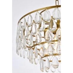 Mila 20 Inch 5 Light Mini Chandelier By Elegant Lighting 41 Mila 20 Inch 5 Light Mini Chandelier By Elegant Lighting -Light Bulbs Sales Store Elegant Lighting 1102D20BR 5