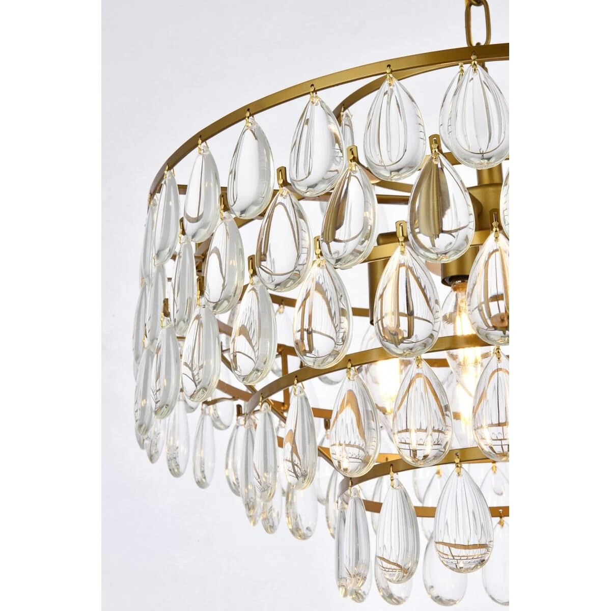 Mila 20 Inch 5 Light Mini Chandelier By Elegant Lighting 22 Mila 20 Inch 5 Light Mini Chandelier By Elegant Lighting - Image 20