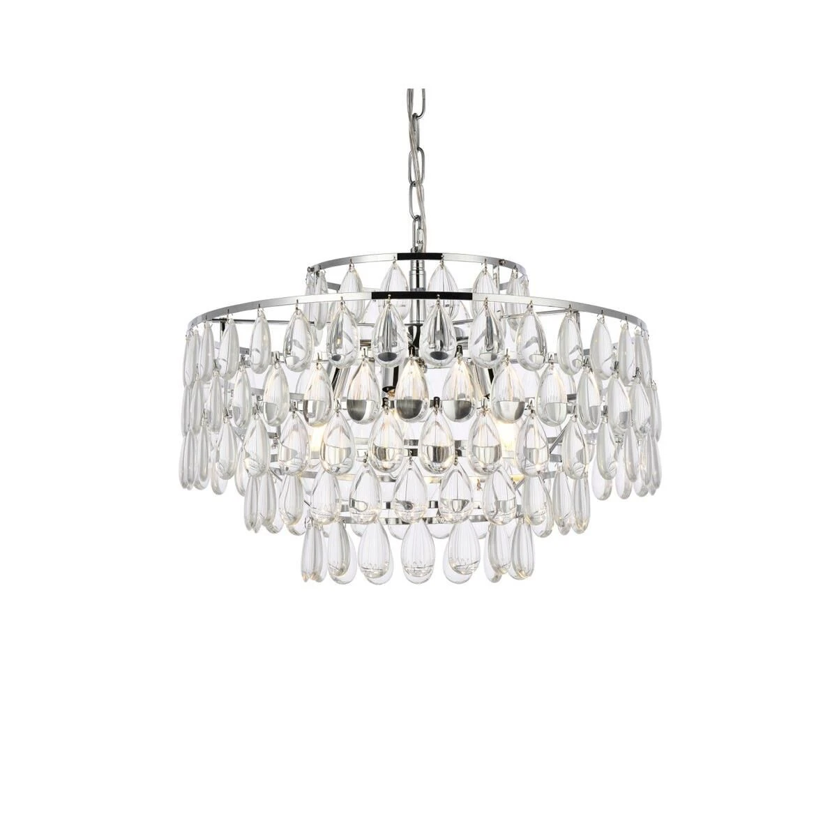 Mila 20 Inch 5 Light Mini Chandelier By Elegant Lighting 12 Mila 20 Inch 5 Light Mini Chandelier By Elegant Lighting - Image 10