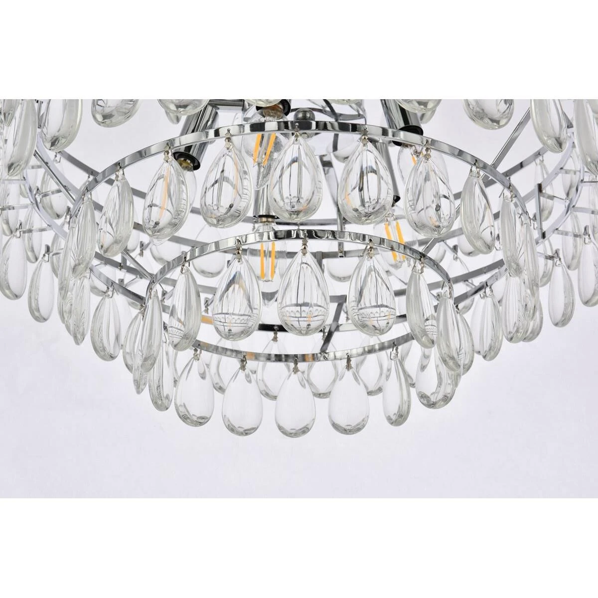 Mila 20 Inch 5 Light Mini Chandelier By Elegant Lighting 13 Mila 20 Inch 5 Light Mini Chandelier By Elegant Lighting - Image 11