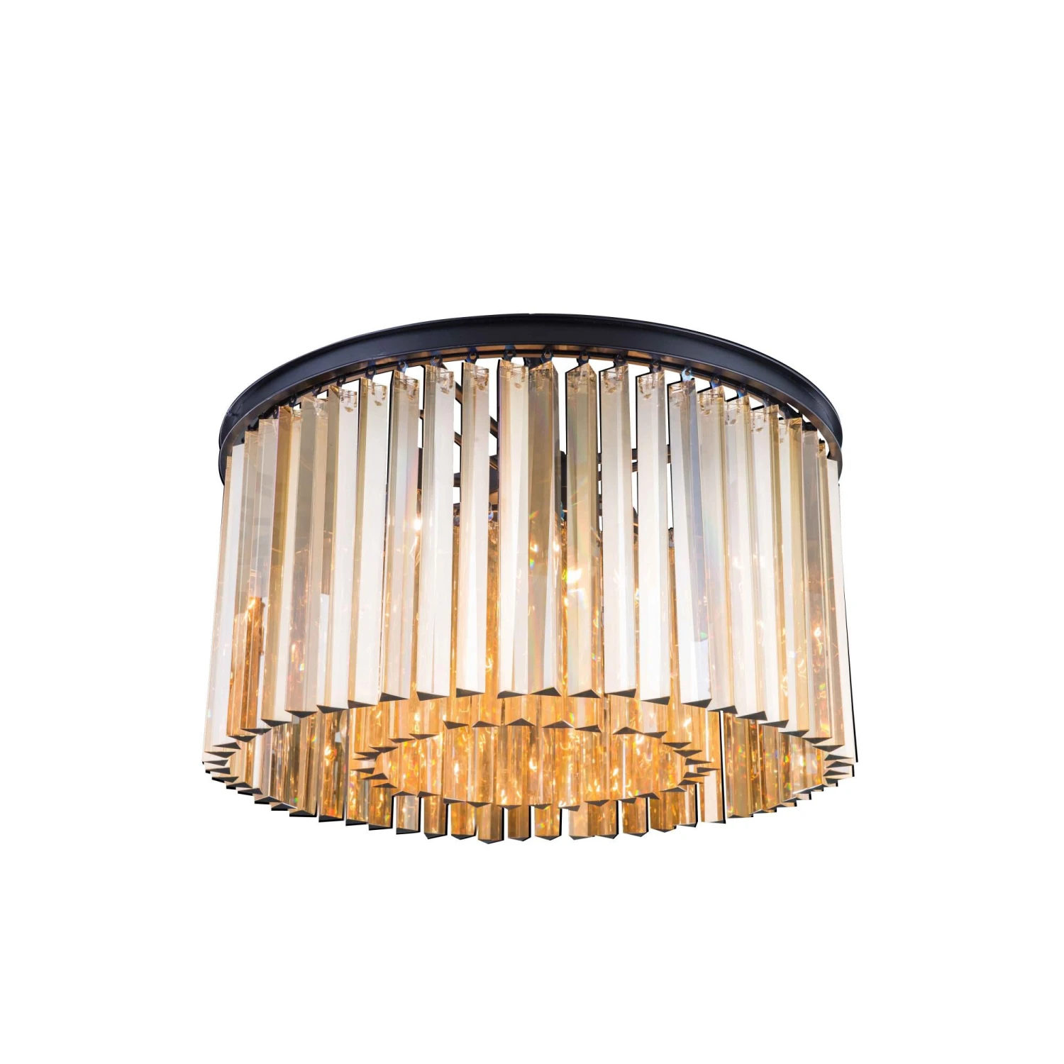 Urban Classic Sydney 26 Inch 8 Light Flush Mount By Elegant Lighting 4 Urban Classic Sydney 26 Inch 8 Light Flush Mount By Elegant Lighting - Image 2