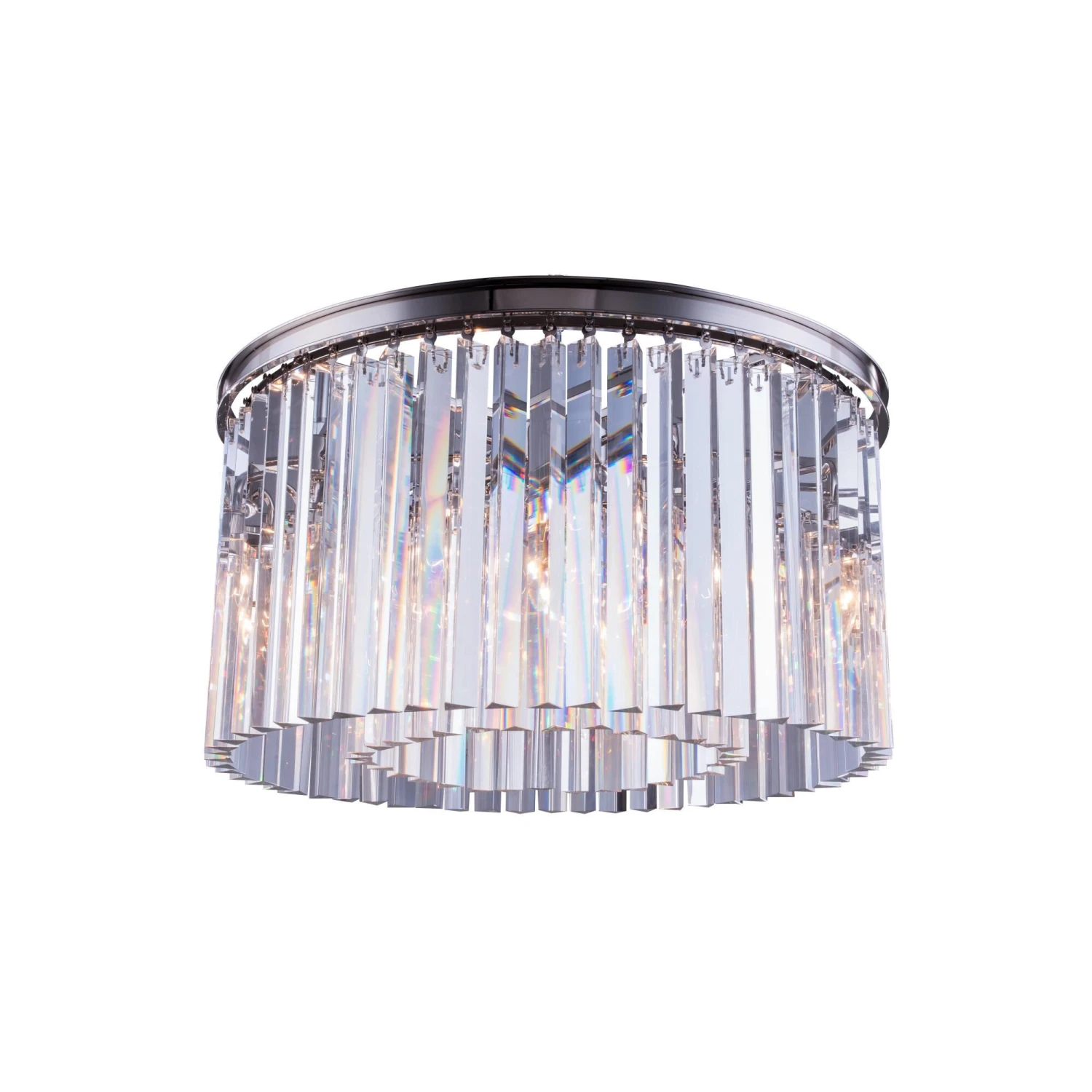 Urban Classic Sydney 26 Inch 8 Light Flush Mount By Elegant Lighting 6 Urban Classic Sydney 26 Inch 8 Light Flush Mount By Elegant Lighting - Image 4