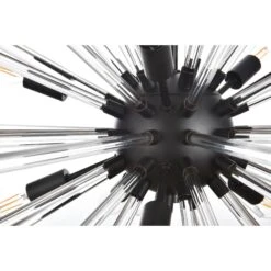 Sienna 46 Inch 10 Light Chandelier By Elegant Lighting 33 Sienna 46 Inch 10 Light Chandelier By Elegant Lighting -Light Bulbs Sales Store Elegant Lighting 2502D46BK 3