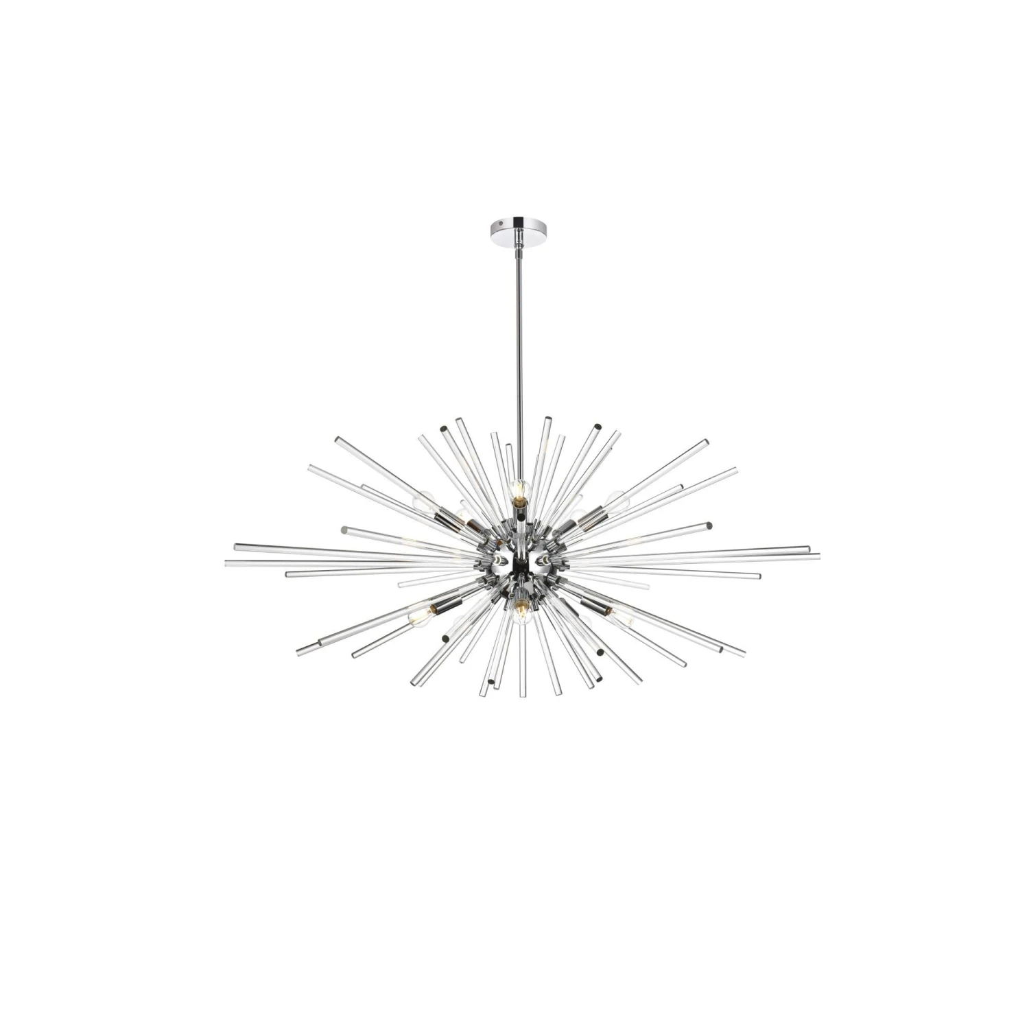 Sienna 46 Inch 10 Light Chandelier By Elegant Lighting 4 Sienna 46 Inch 10 Light Chandelier By Elegant Lighting - Image 2