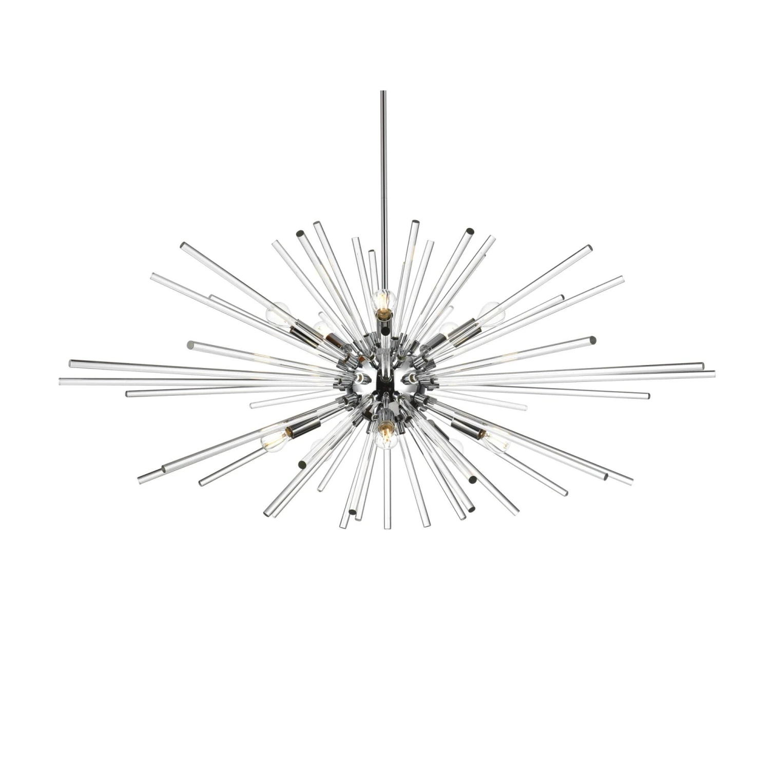 Sienna 46 Inch 10 Light Chandelier By Elegant Lighting 6 Sienna 46 Inch 10 Light Chandelier By Elegant Lighting - Image 4