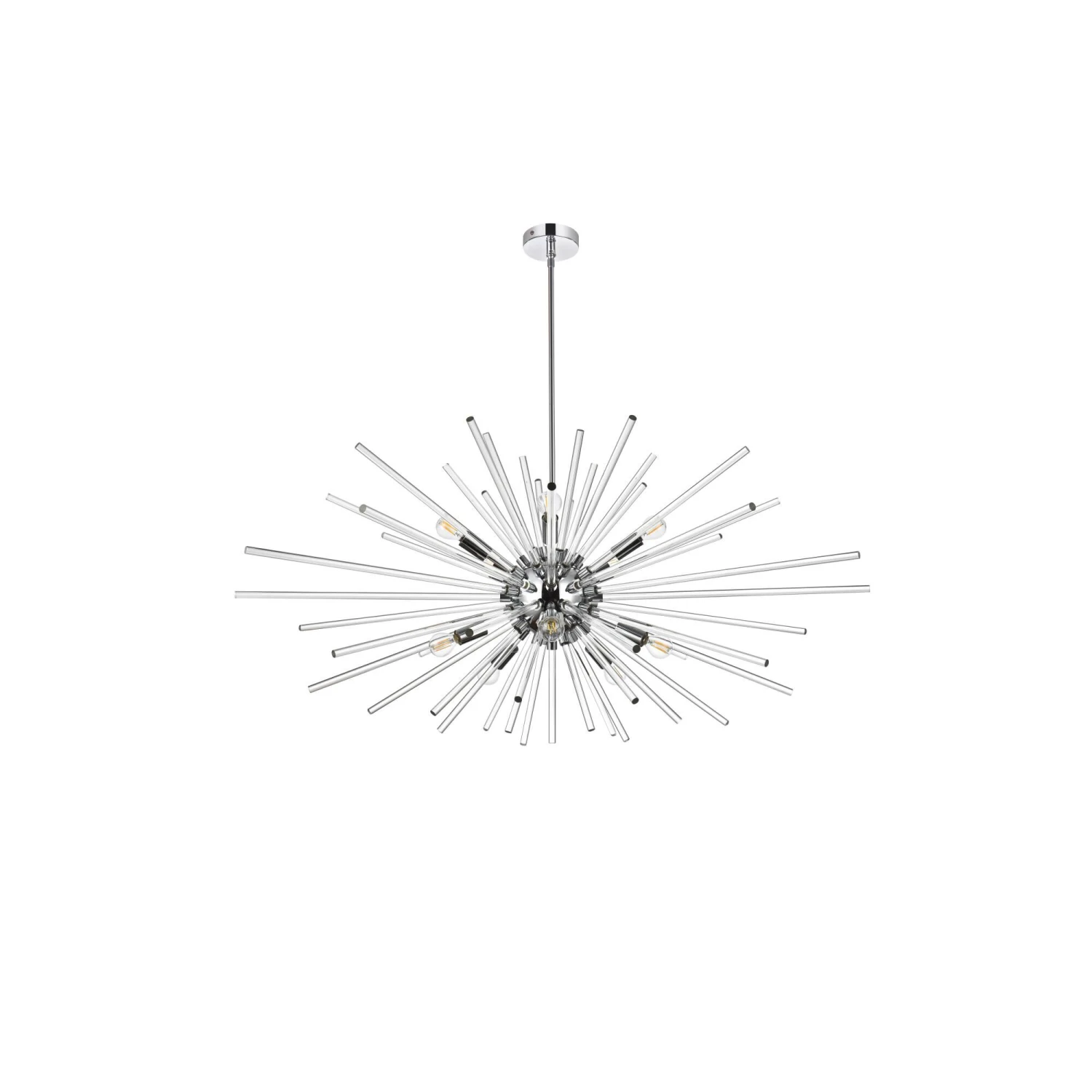 Sienna 46 Inch 10 Light Chandelier By Elegant Lighting 10 Sienna 46 Inch 10 Light Chandelier By Elegant Lighting - Image 8
