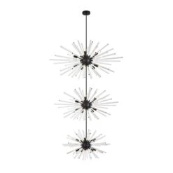Sienna 46 Inch 30 Light Chandelier By Elegant Lighting 11 Sienna 46 Inch 30 Light Chandelier By Elegant Lighting -Light Bulbs Sales Store Elegant Lighting 2502G46L3BK