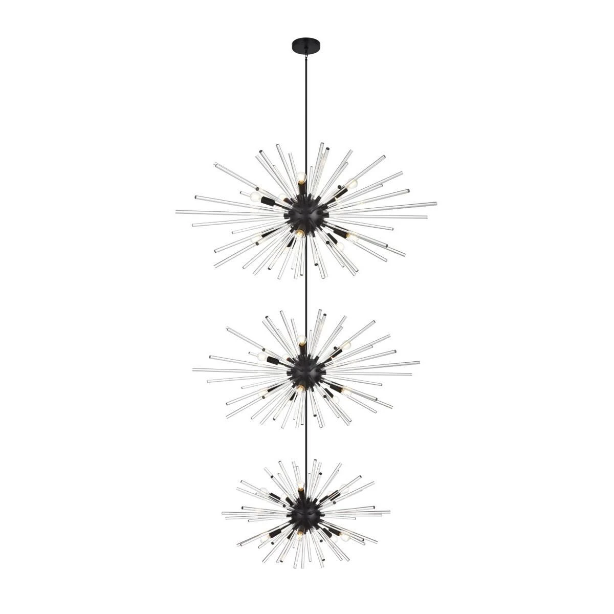 Sienna 46 Inch 30 Light Chandelier By Elegant Lighting 6 Sienna 46 Inch 30 Light Chandelier By Elegant Lighting - Image 4