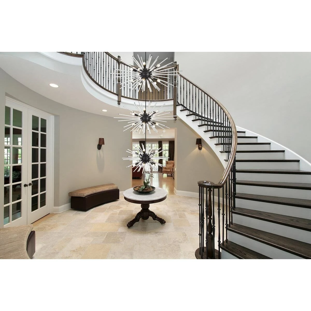 Sienna 46 Inch 30 Light Chandelier By Elegant Lighting 7 Sienna 46 Inch 30 Light Chandelier By Elegant Lighting - Image 5