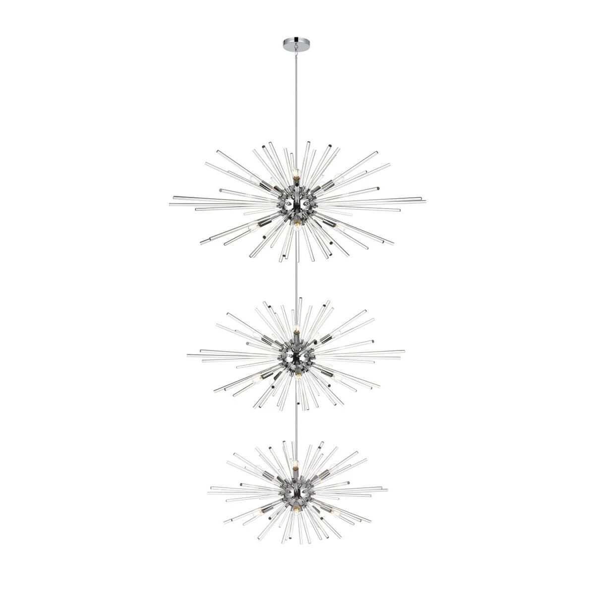 Sienna 46 Inch 30 Light Chandelier By Elegant Lighting 4 Sienna 46 Inch 30 Light Chandelier By Elegant Lighting - Image 2