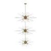 Sienna 46 Inch 30 Light Chandelier By Elegant Lighting 2 Sienna 46 Inch 30 Light Chandelier By Elegant Lighting -Light Bulbs Sales Store Elegant Lighting 2502G46L3SG