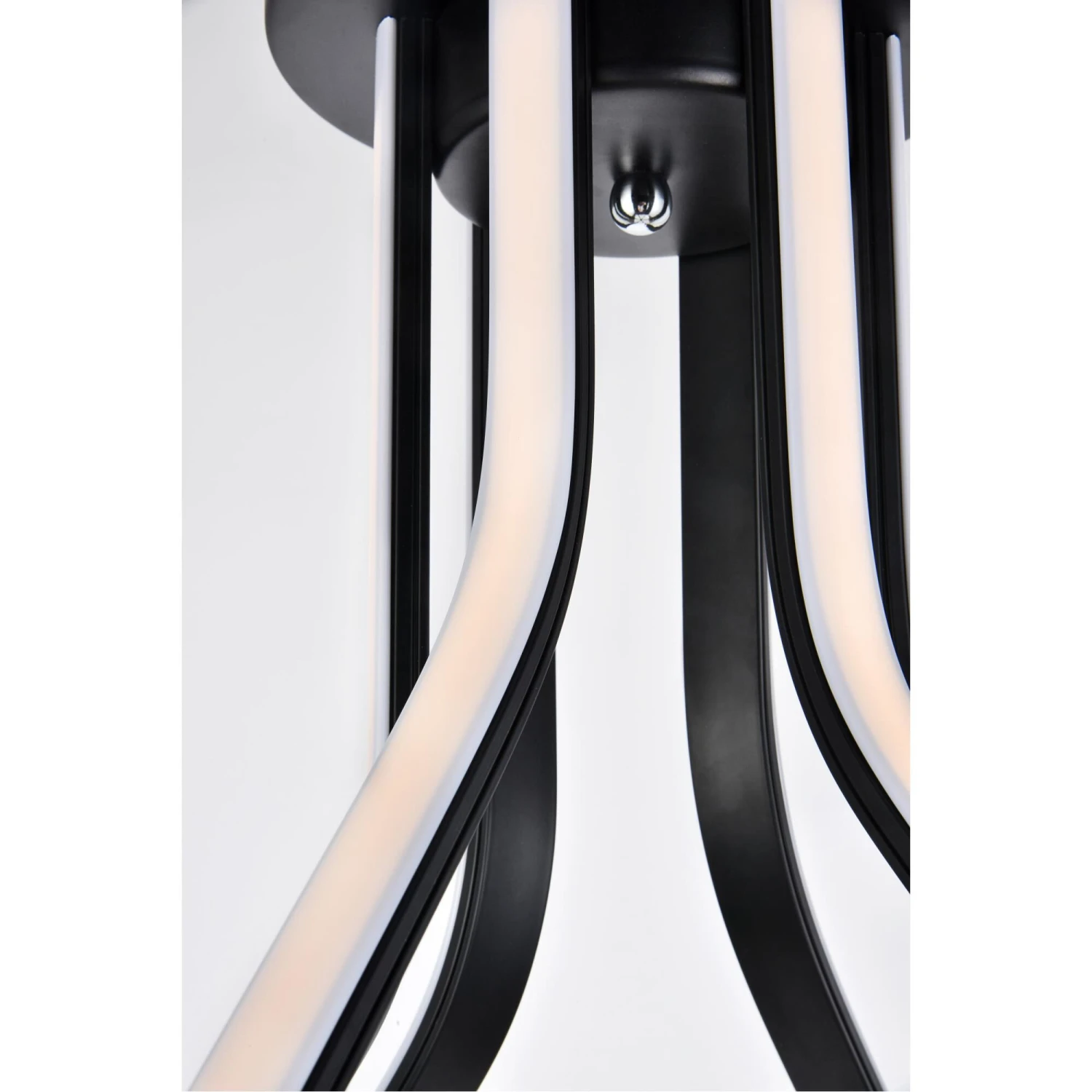 Dahlia 26 Inch 3 Light LED Flush Mount By Elegant Lighting 10 Dahlia 26 Inch 3 Light LED Flush Mount By Elegant Lighting - Image 8