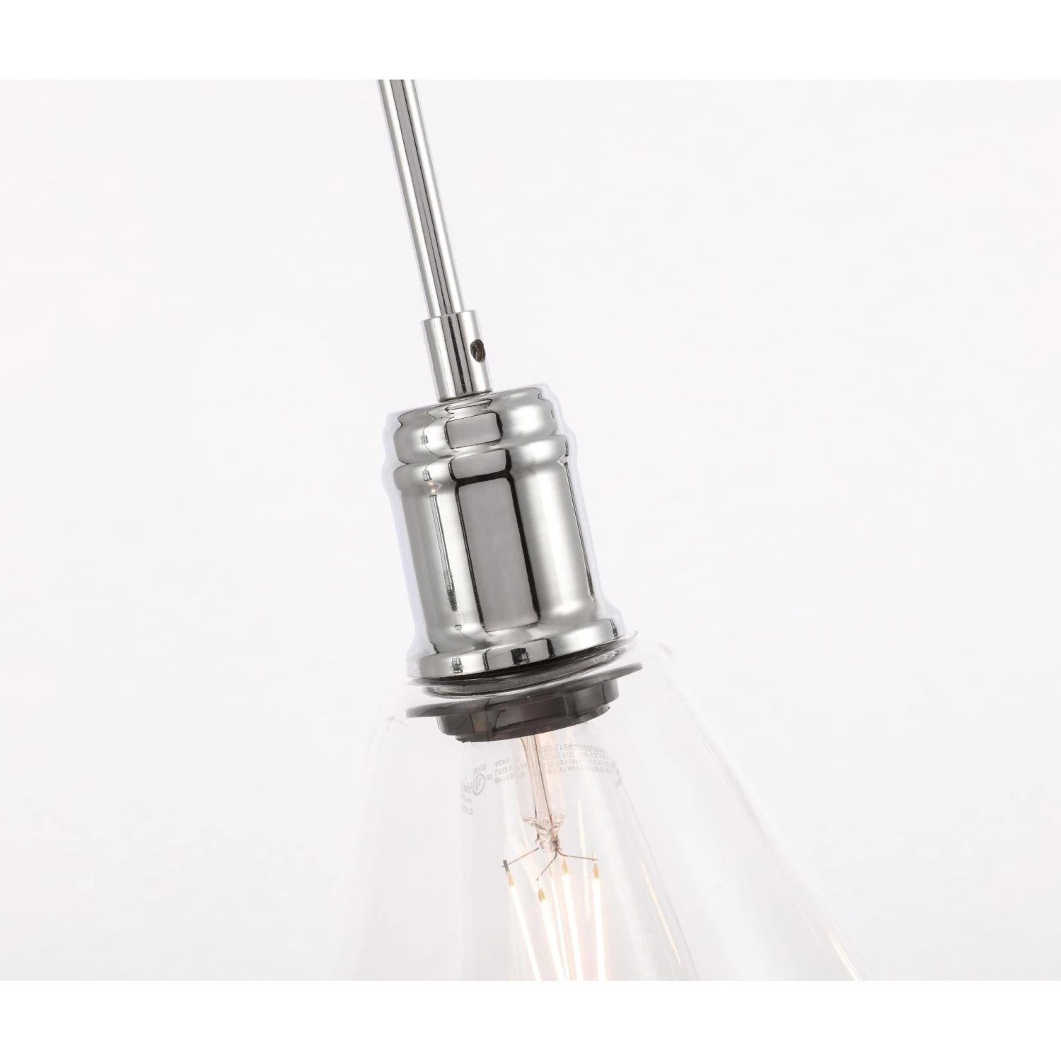 Hugh 36 Inch 3 Light Linear Suspension Light By Elegant Lighting 6 Hugh 36 Inch 3 Light Linear Suspension Light By Elegant Lighting - Image 4