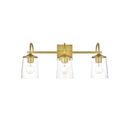 Avani 24 Inch 3 Light Bath Vanity Light By Elegant Lighting 32 Avani 24 Inch 3 Light Bath Vanity Light By Elegant Lighting -Light Bulbs Sales Store Elegant Lighting LD7313W24BRA