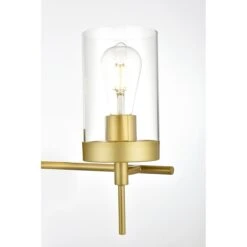 Benny 32 Inch 4 Light Bath Vanity Light By Elegant Lighting -Light Bulbs Sales Store Elegant Lighting LD7319W32BRA 6