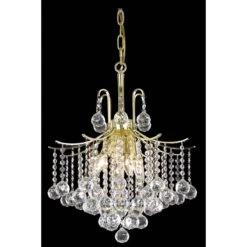 Amelia 17 Inch 6 Light Mini Chandelier By Elegant Lighting