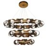 Banderia 43 Inch 3 Light LED Chandelier By Eurofase Lighting