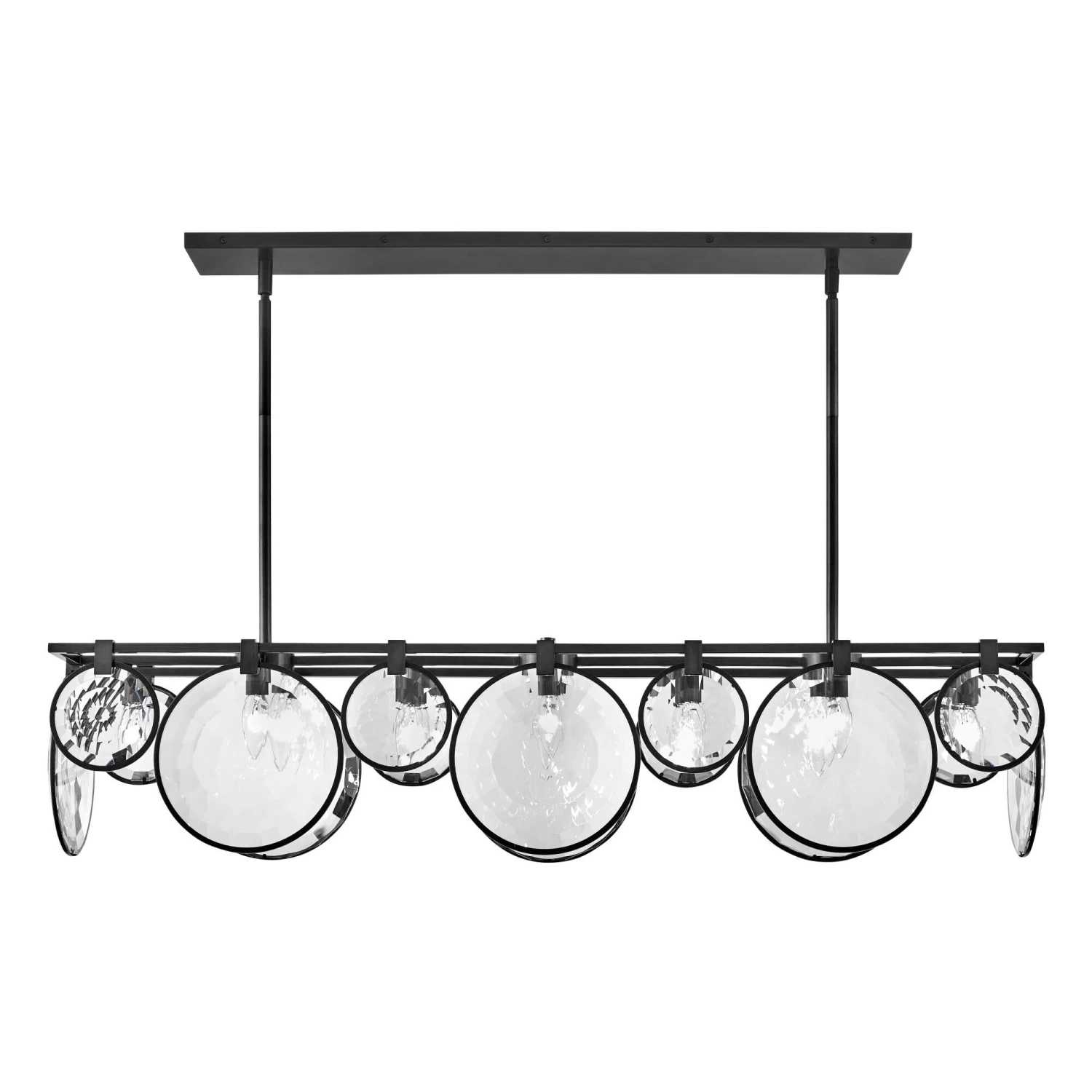 Nala 49 Inch 8 Light LED Linear Suspension Light By Fredrick Ramond 7 Nala 49 Inch 8 Light LED Linear Suspension Light By Fredrick Ramond - Image 5