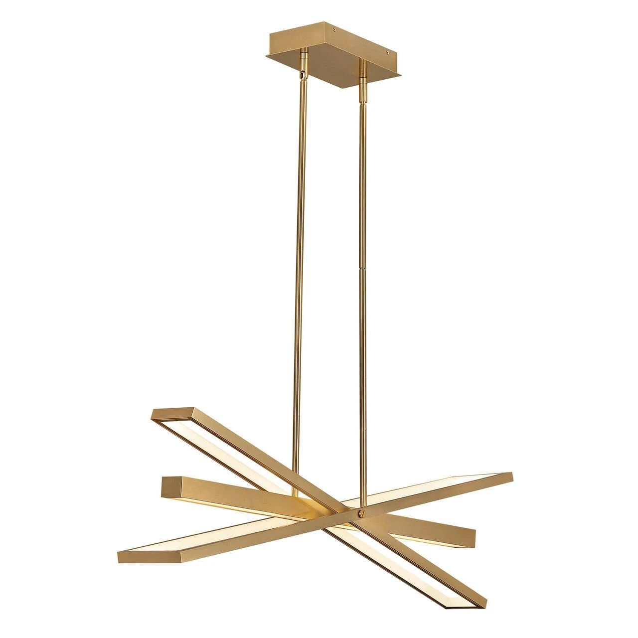 Tangent 36 Inch 1 Light LED Chandelier By Fredrick Ramond 7 Tangent 36 Inch 1 Light LED Chandelier By Fredrick Ramond - Image 5