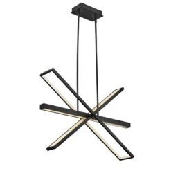 Tangent 36 Inch 1 Light LED Chandelier By Fredrick Ramond