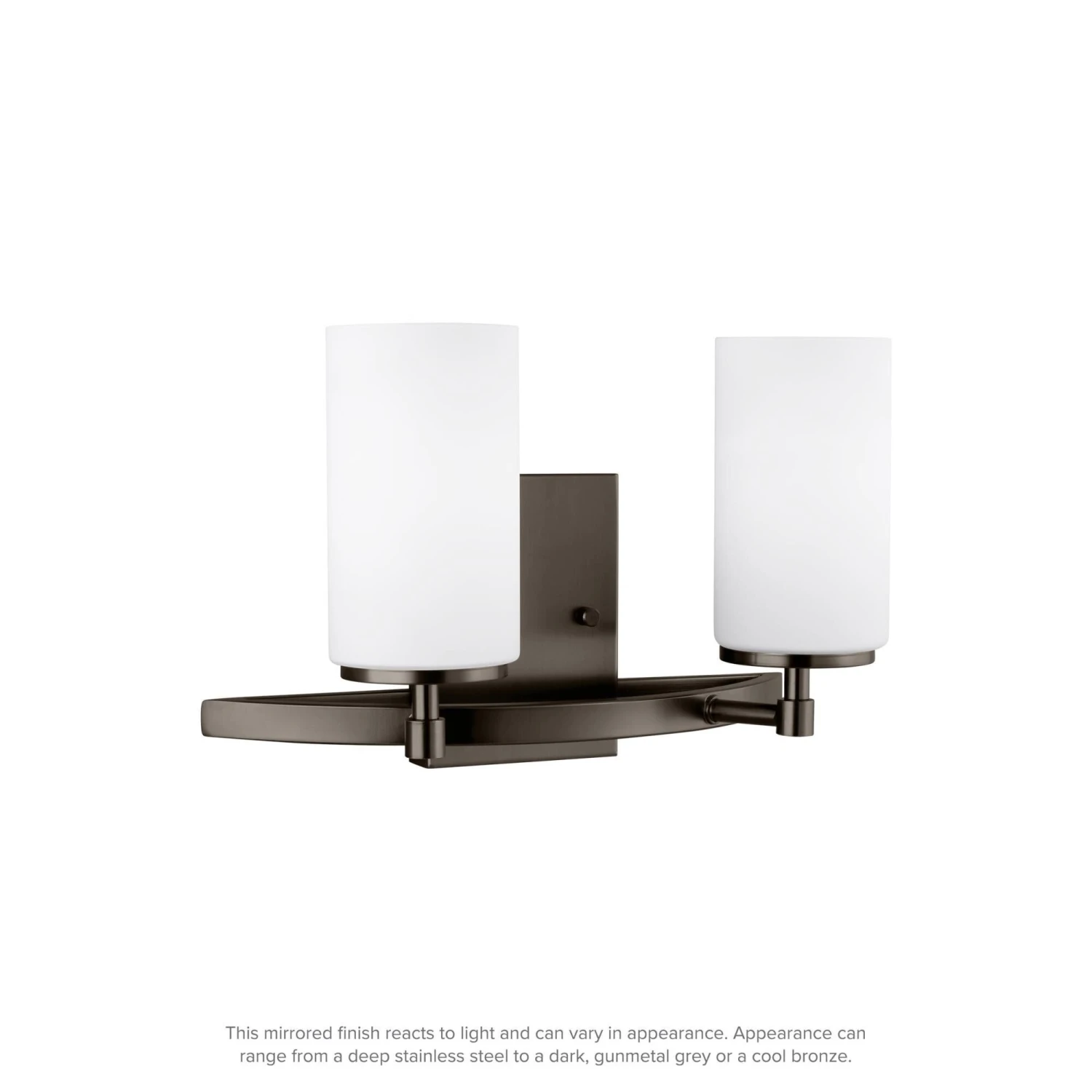 Alturas 13 Inch 2 Light Bath Vanity Light By Generation Lighting 8 Alturas 13 Inch 2 Light Bath Vanity Light By Generation Lighting - Image 6