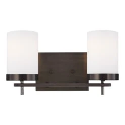 Sean Lavin Zire 14 Inch 2 Light Bath Vanity Light By Visual Comfort Studio Collection 16 Sean Lavin Zire 14 Inch 2 Light Bath Vanity Light By Visual Comfort Studio Collection -Light Bulbs Sales Store Generation Lighting 4490302EN3 778 ALT