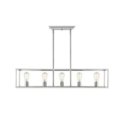Wesson 41 Inch 5 Light Linear Suspension Light By Golden Lighting 17 Wesson 41 Inch 5 Light Linear Suspension Light By Golden Lighting -Light Bulbs Sales Store Golden Lighting 2072 LPCH