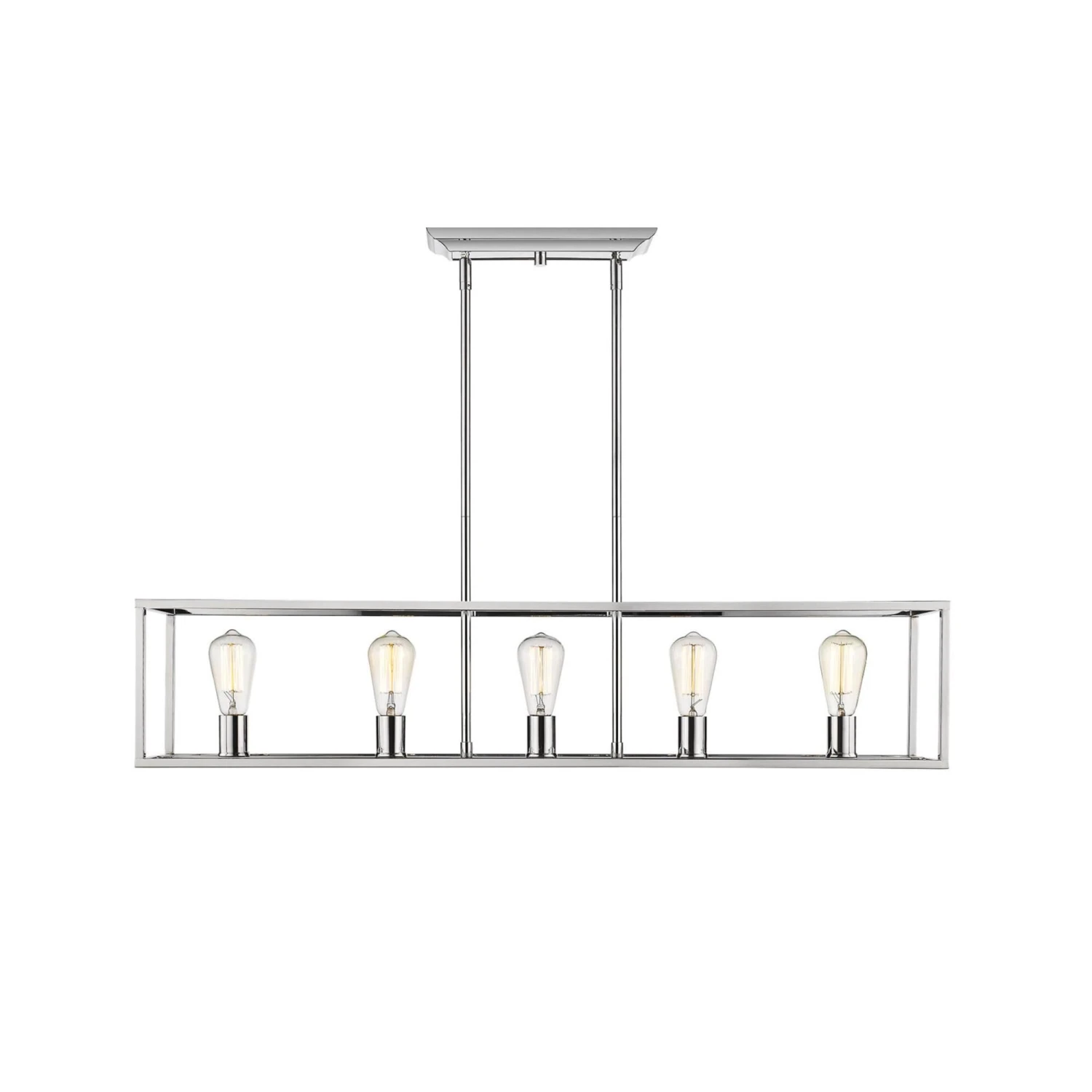 Wesson 41 Inch 5 Light Linear Suspension Light By Golden Lighting 10 Wesson 41 Inch 5 Light Linear Suspension Light By Golden Lighting - Image 8