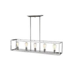 Wesson 41 Inch 5 Light Linear Suspension Light By Golden Lighting 14 Wesson 41 Inch 5 Light Linear Suspension Light By Golden Lighting -Light Bulbs Sales Store Golden Lighting 2072 LPCH2