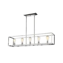 Wesson 41 Inch 5 Light Linear Suspension Light By Golden Lighting 15 Wesson 41 Inch 5 Light Linear Suspension Light By Golden Lighting -Light Bulbs Sales Store Golden Lighting 2072 LPCH3
