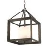 Smyth 11 Inch 3 Light Mini Chandelier By Golden Lighting