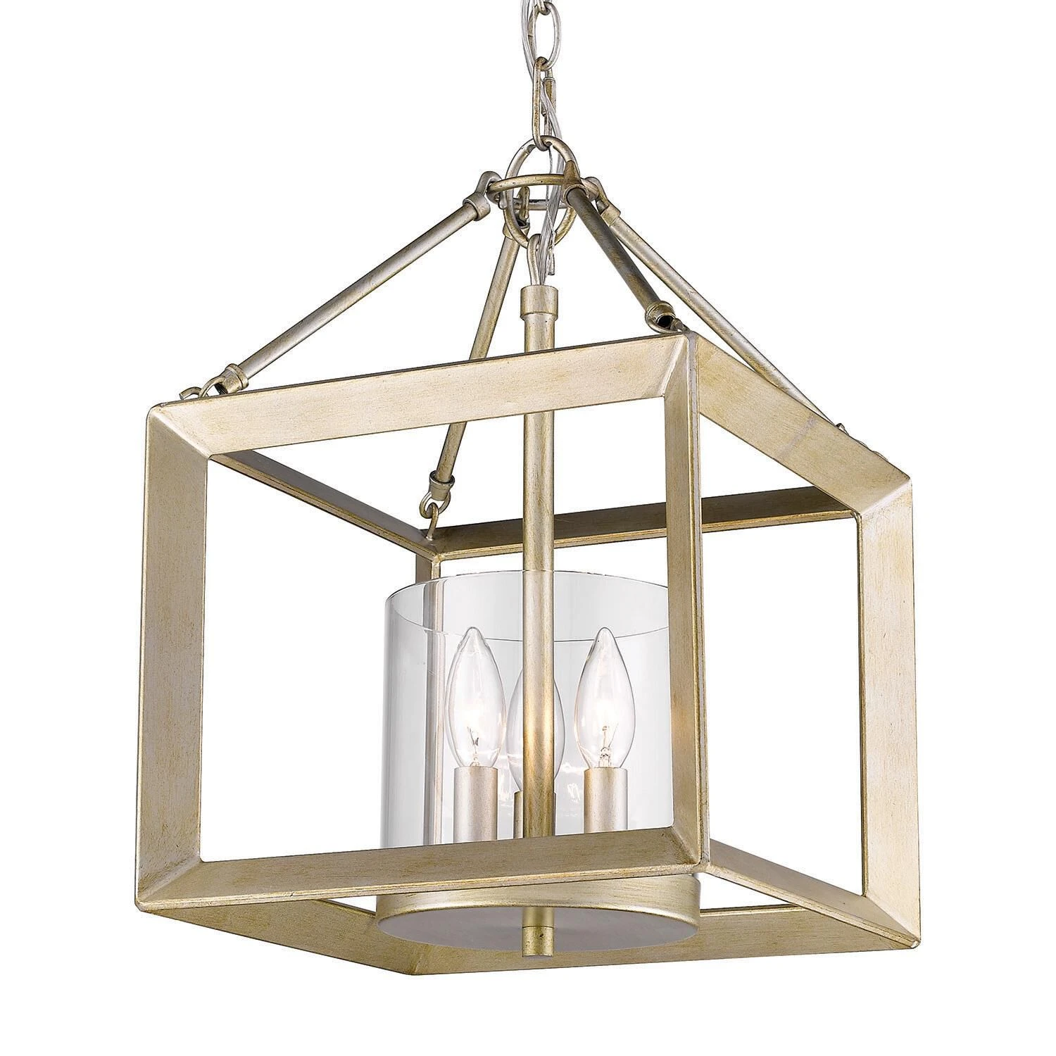 Smyth 11 Inch 3 Light Mini Chandelier By Golden Lighting 5 Smyth 11 Inch 3 Light Mini Chandelier By Golden Lighting - Image 3