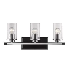 Mercer 22 Inch 3 Light Flush Mount By Golden Lighting