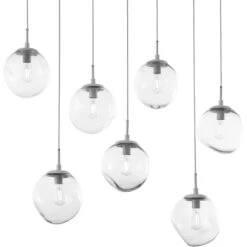 Levi Wilson Nebula 50 Inch 7 Light Linear Suspension Light By Hammerton Studio -Light Bulbs Sales Store Hammerton Studio AsterPLB0062 07 BS C 2